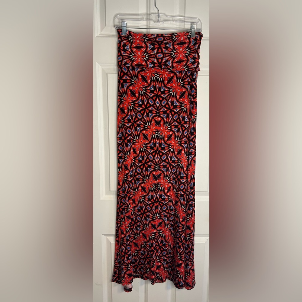 I‎ Jeans by Buffalo Vibrant Patterned Maxi Skirt